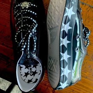 Women’s converse chick Taylor all star Miley Cyrus.  Brand new in box .